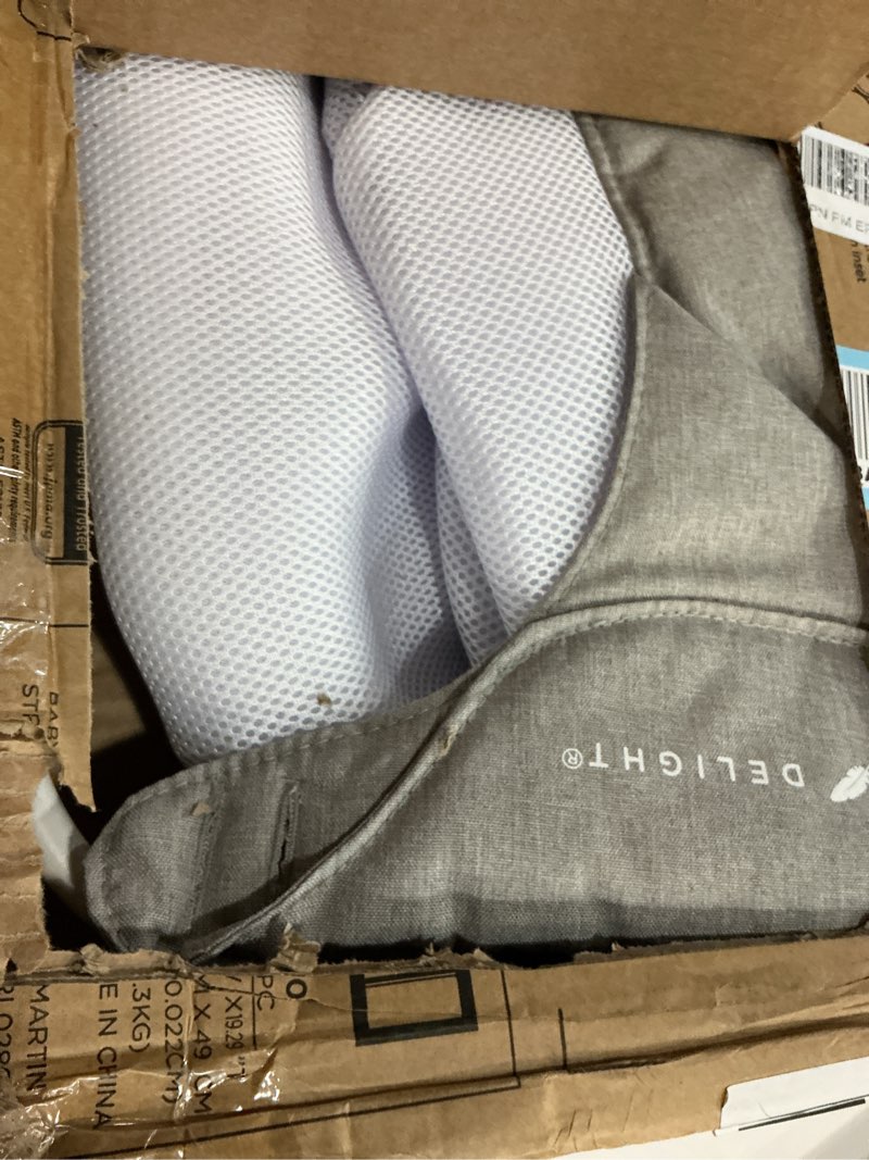 Condition photo showing Good Condition for Baby Delight Highland Baby Bouncer | Infant | 0 – 6 Months | 3-Position Recline | Pebble Grey