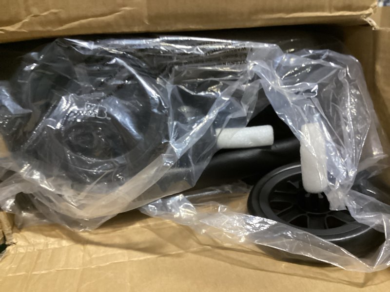 Condition photo showing New/Like New for lightweight travel stroller for baby & toddlers - easy fold & compact stroller with canopy, storage basket, multi-position recline & convenient one-hand fold (grey)