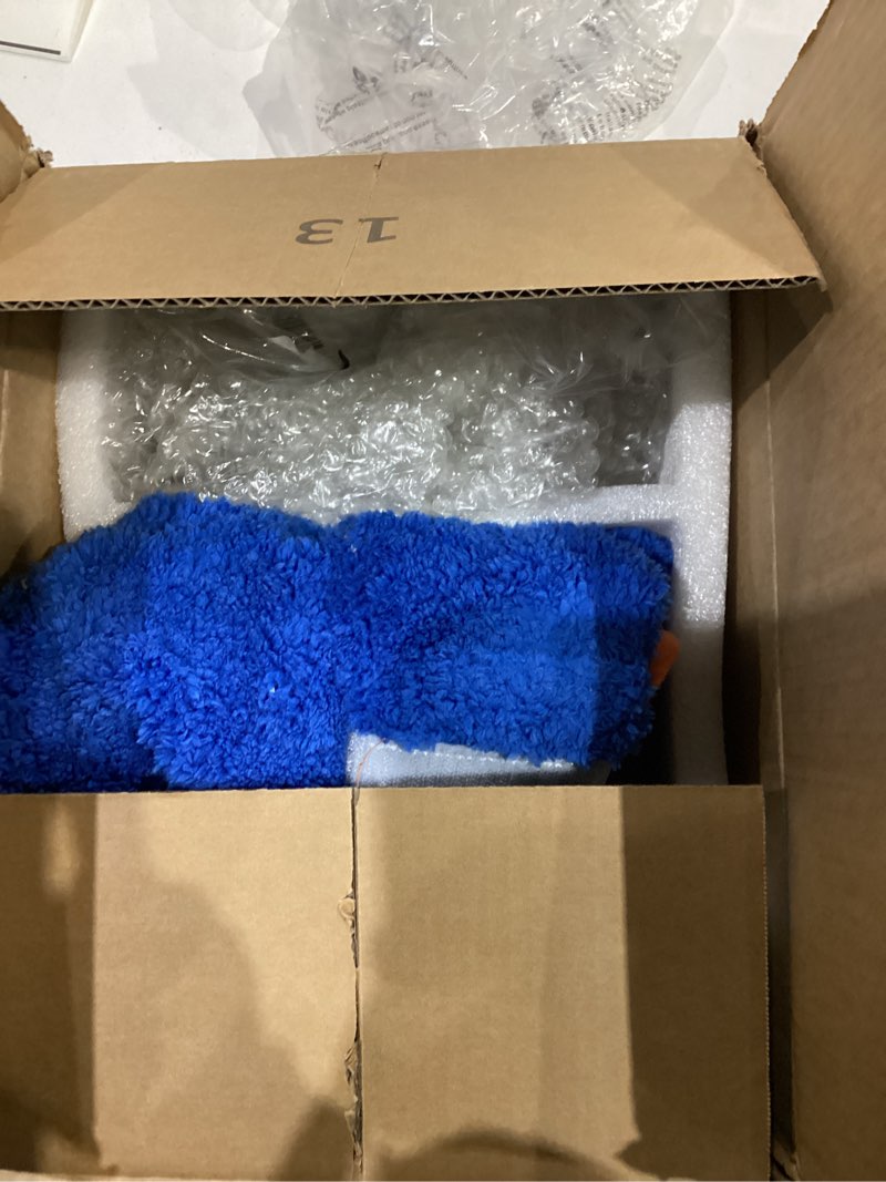 Condition photo showing As Is for Bienbee Dog Bathrobe, Quick Drying Super Absorbent Dog Robes for After Bath, Warm Keeping Dogs Towel, Dogs Bath Supplies, Dark Blue S Small Dark Blue