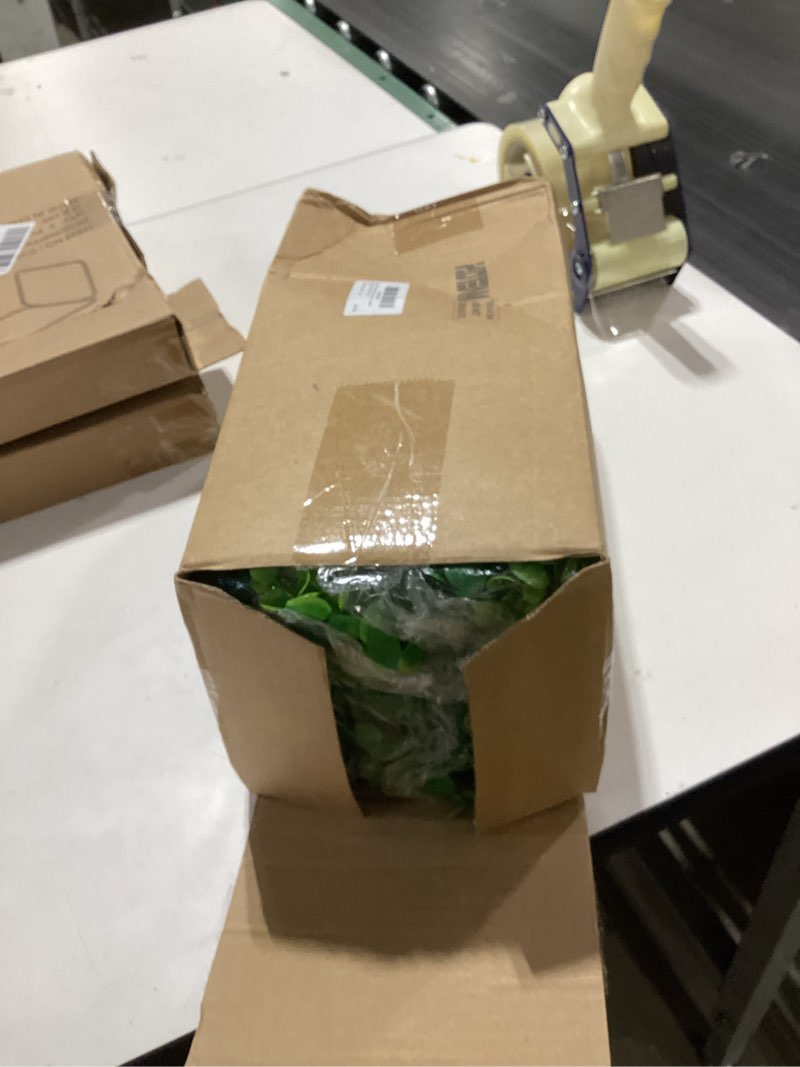 Condition photo showing New/Like New for Hoteam 12 Pcs Artificial Hanging Plants 32 Inch Fake Ivy Vines with Fake Leaves Patio Artificial Plants Greenery for Living Room Indoor Outdoor Wall, No Basket (Eucalyptus,Persian Grass) Eucalyptus,persian Grass 12