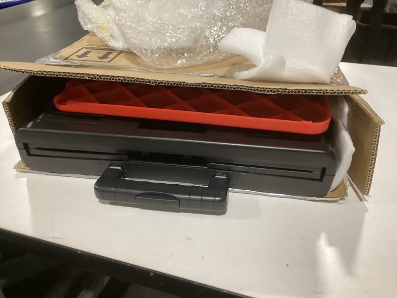 Condition photo showing Good Condition for MaxWorks 50830 Collapsible Black Rolling Folding Dolly Cart for Teachers - Multi-Functional Teacher Dolly with Extra Storage, Durable Wheels, and Easy-to-Fold Design for Classroom, Office, Shopping