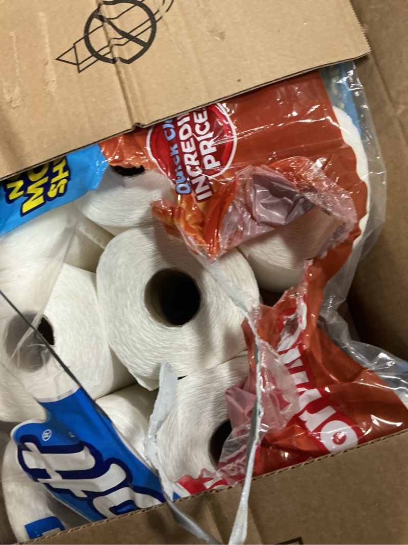 Condition photo showing Good Condition for scott paper towels, choose-a-sheet, 30 double rolls = 60 regular rolls (108 sheets per roll) double 108 sheets (pack of 30)