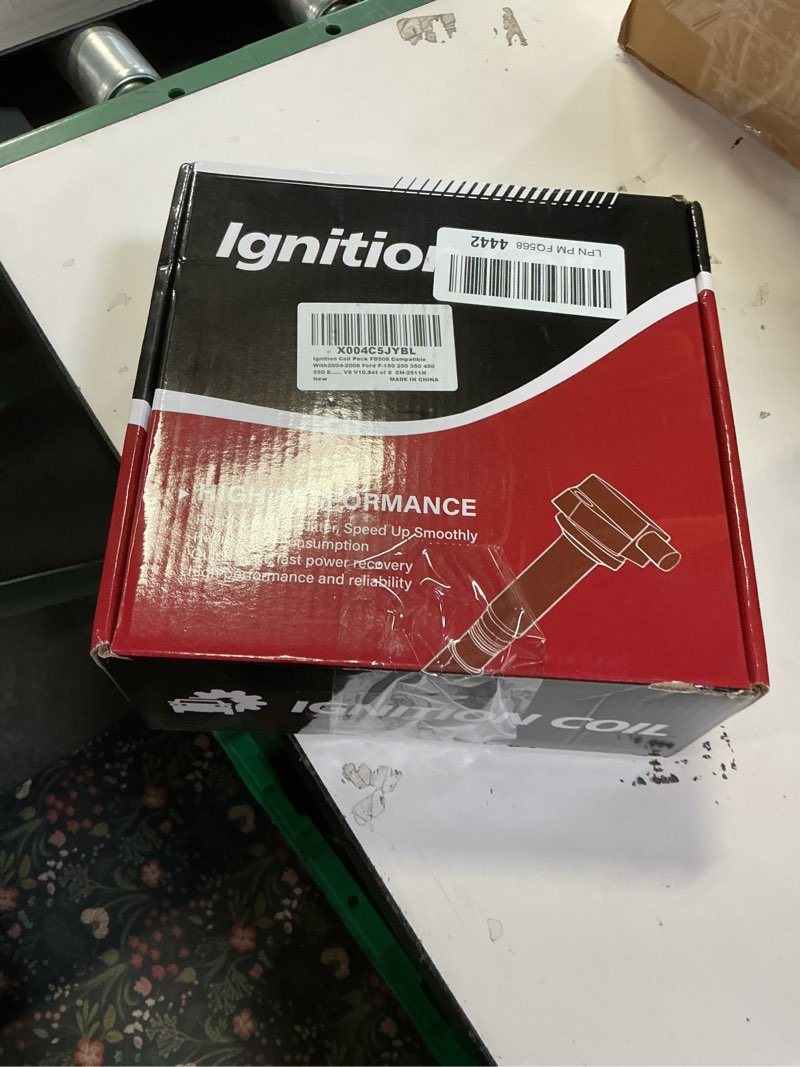Condition photo showing Good Condition for Ignition Coil Pack FD508 Compatible With 2004-2008 F-150 250 350 450 550 Explorer Expedition, 2005-2008 Navigator Mark LT, 2006-2008 Mountaineer V8 V10,Set of 8