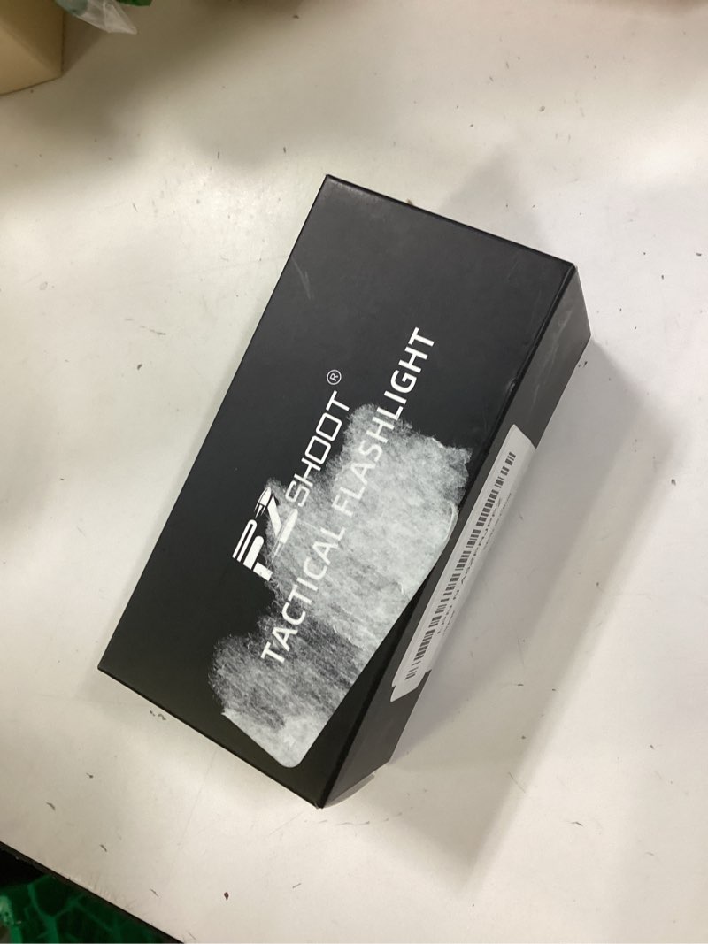 Condition photo showing New/Like New for EZshoot 800 Lumens Pistol Light Laser Combo Rechargeable, Pistol Flashlight with Slidable Rail Compatible with Glock and Picatinny Rail, Gun Light with Green Laser Beam Black Light with Green Beam