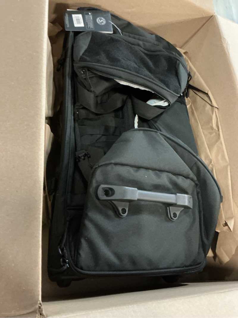 Condition photo showing Good Condition for high sierra pathsetter wheeled carry-on duffle carry-on black