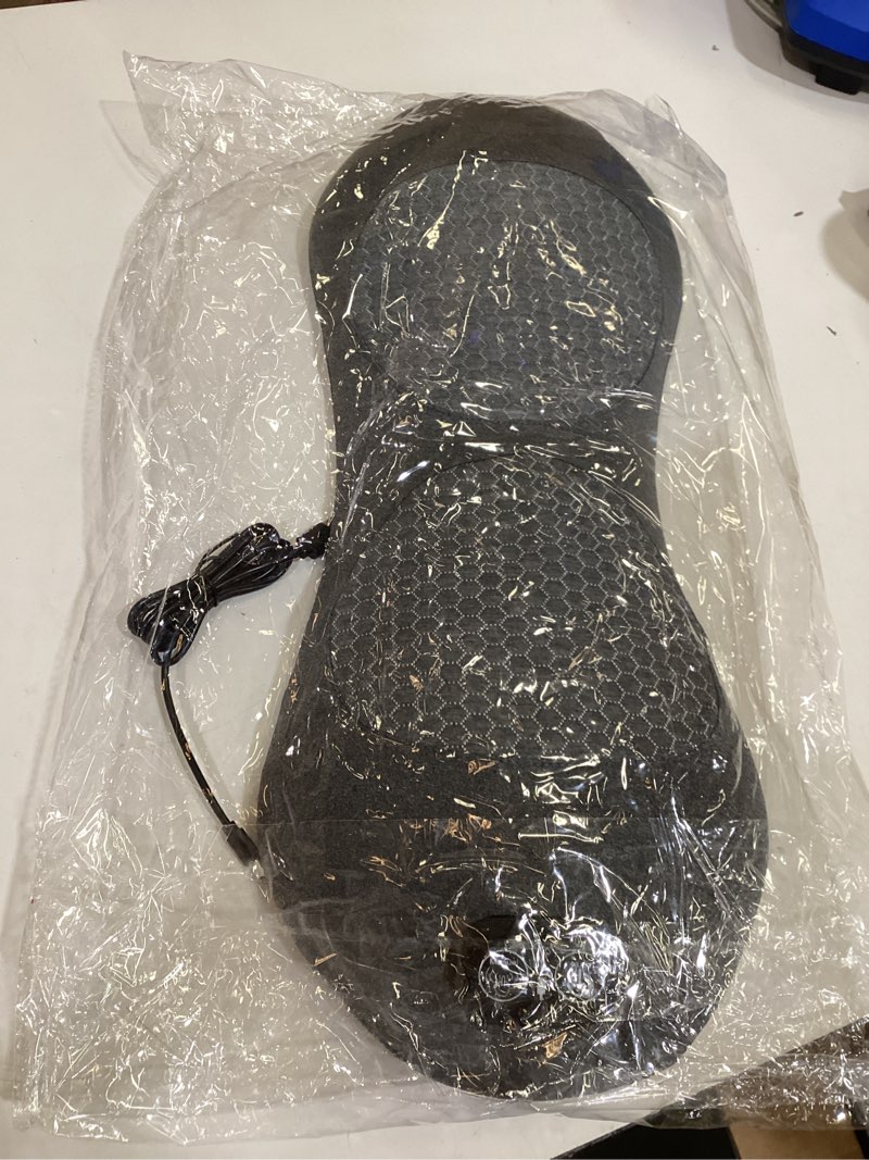 Condition photo showing Good Condition for electric back massager pillow, rechargeable lumbar support cushion with heat vibration