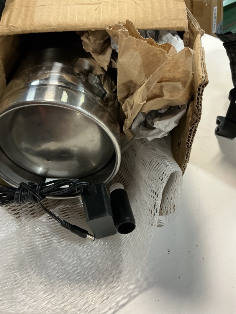 Condition photo showing As Is for pro 5l aquarium co2 generator system, complete carbon dioxide reactor kit with regulator and needle valve for aquarium plants tanks
