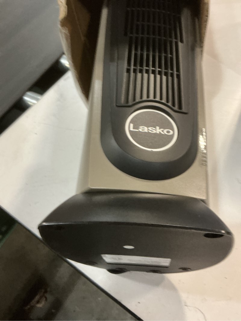 Condition photo showing Good Condition for Lasko 1500W Ceramic Tower Space Heater with Remote, Thermostat, Timer & Widespread Oscillation, Portable Electric Heater for Indoor Use, Bedroom & Living Room, 751320