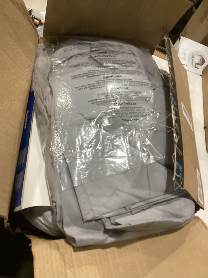 Condition photo showing Good Condition for Bedsure King Size Comforter Set - Bedding Sets King 7 Pieces, Pintuck Bed in a Bag Grey Bed Set with Comforter, Sheets, Pillowcases & Shams King 01 - Grey