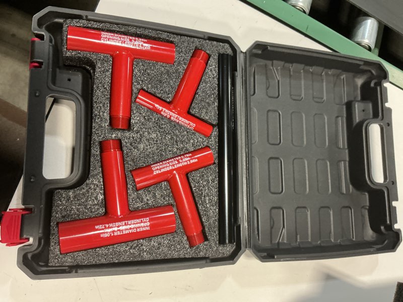 Condition photo showing Good Condition for hinge gap adjustment wrench,4 in 1 tool set for residential and commercial heavy door hinge adjustment,hinge repair wrench for round bolt hinged doors.(threaded connection)