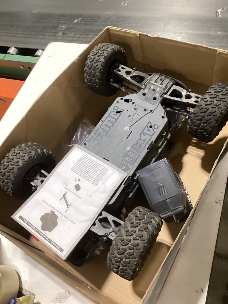 Condition photo showing Good Condition for ARRMA RC Truck 1/10 Big Rock 4X4 223S BLX BRUSHLESS Street Truck RTR (Batteries and Charger Not Included) with DSC, (Blue), ARA4312V4T3