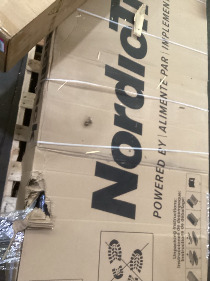 Condition photo showing As Is for NordicTrack Commercial Series: Premium Foldable Treadmills, Incline & Decline, iFIT Membership Required to Access iFIT Content & Features