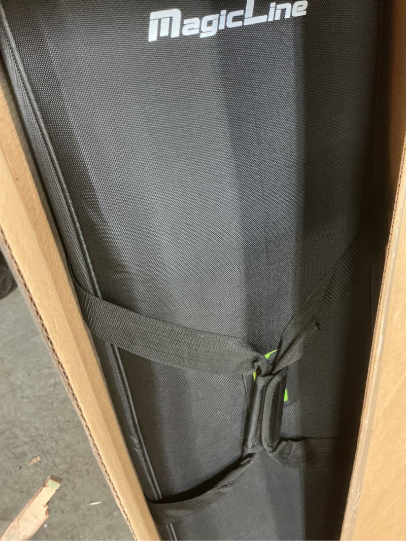 Condition photo showing As Is for MagicLine Studio Trolley Case 47.2x15x13 inch/120x38x33 cm, Rolling Camera Case, Carrying Bag with Wheels for Photo Video Studio Gears, Light Stands, Tripods, Strobes and Studio Lights, Telescopes.