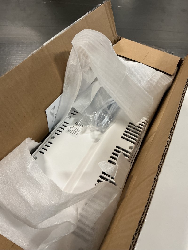 Condition photo showing Good Condition for Desk Heater for Office 330W - 2 in 1 Monitor Stand Desk Heater with Timer 2 Heat Levels USB Ports - Quiet Keyboard Office Hand Warmer - White 2 in 1 Plus-white