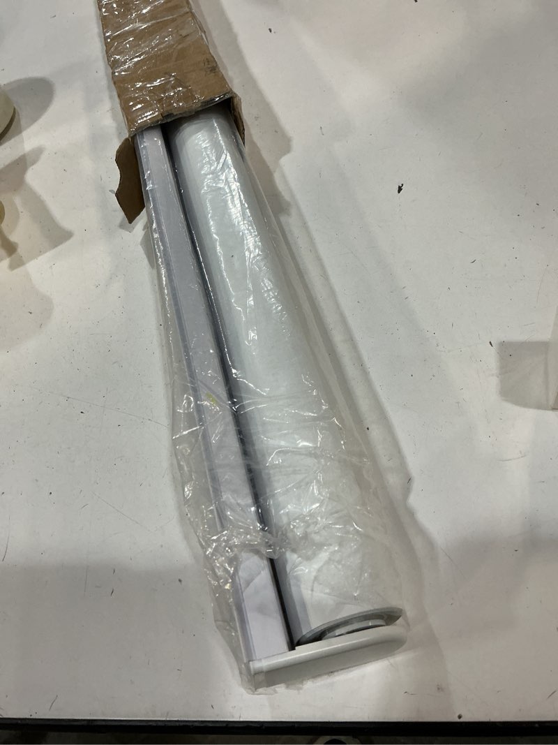 Condition photo showing Good Condition for chrisdowa cordless blackout roller shades for windows, thermal insulated uv protection pull down shades, total blackout window blinds for home, office, bedroom, door (34" w x 72" h, beige) 34"w x 72"h beige