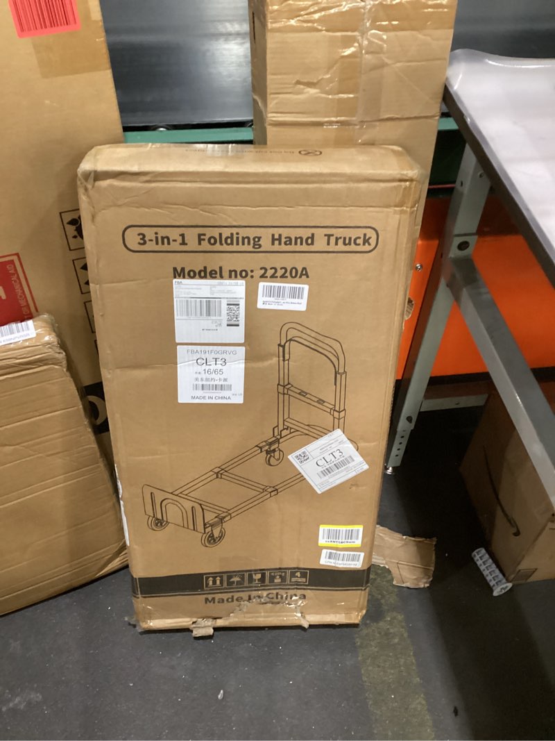 3 in 1 folding hand truck 