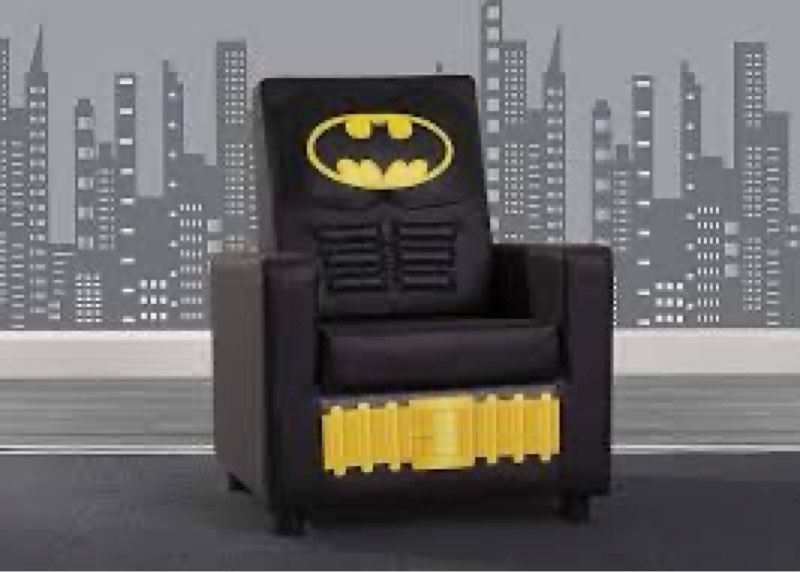 Delta Children High Back Upholstered Chair, Dc Comics Batman