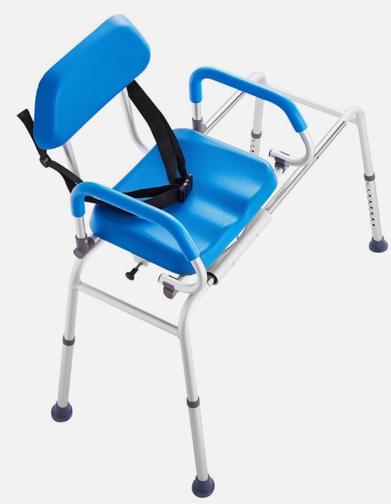 sliding tub transfer bench shower chair with 360 degree swivel seat 330lbs
