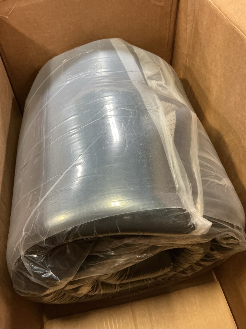 Condition photo showing New/Like New for hombys ergonomic curvy foam massage bed mattress topper, 70" x 23", black 70" x 23" black