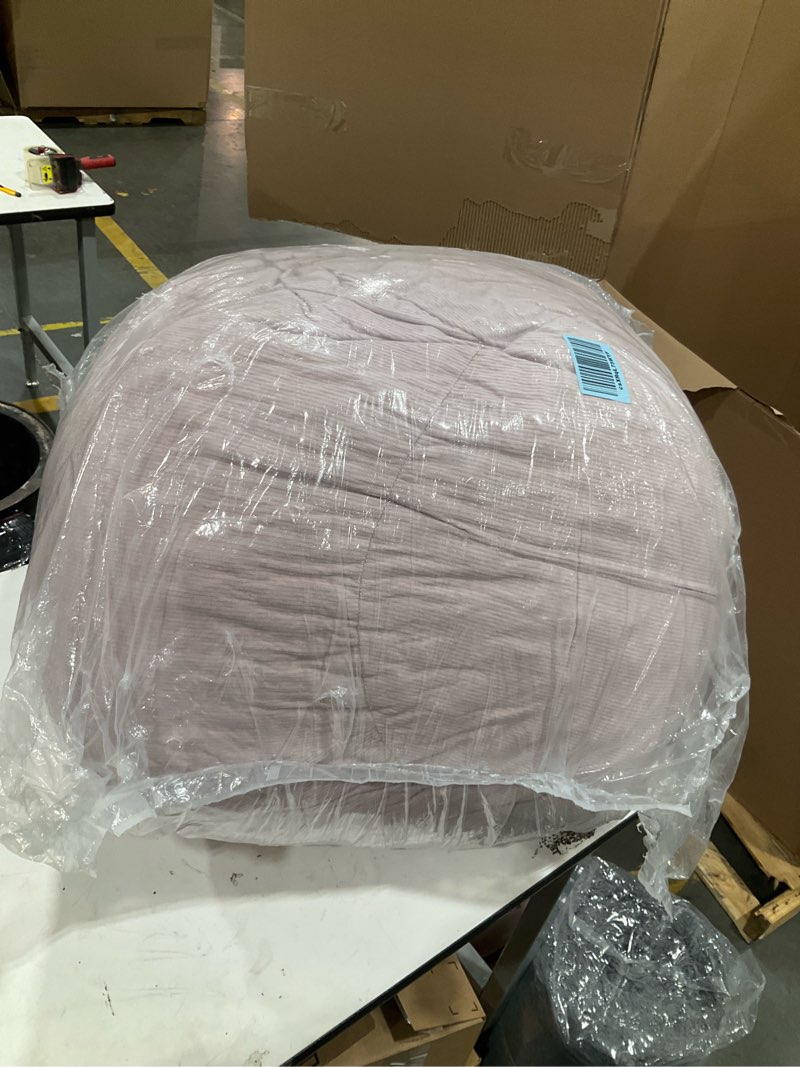 Condition photo showing Good Condition for nobildonna bean bag chair for kids and adults,beanbag stuffed animal storage without filling plush toys holder and organizer soft premium corduroy 200l (pink) pink medium
