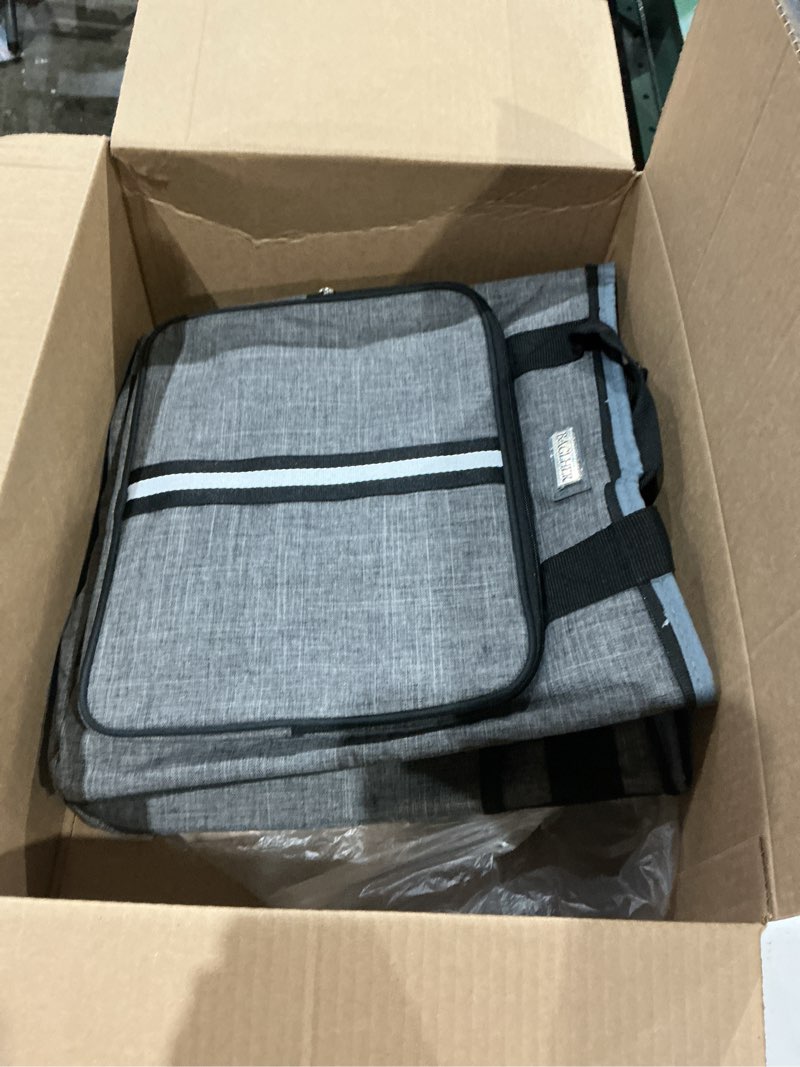 Condition photo showing Good Condition for baglher heavy duty kitchen mixer cover for 6-8 quart stand mixers, 2-in-1 shoulder & hand carrying case with accessory pockets (15”x10.5”x17”, grey) large fits for 6-8 quart gray