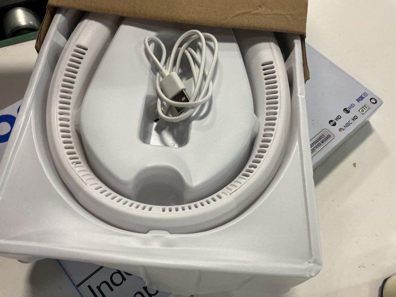 Condition photo showing Good Condition for arctic air freedom neck cooler, portable neck fan with 3 fan speeds, usb charging, 6-hour battery