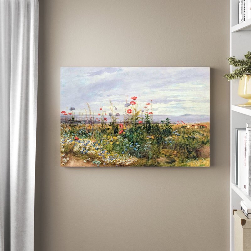Wildflowers with a view  of dublin, by mark adlington, flow
