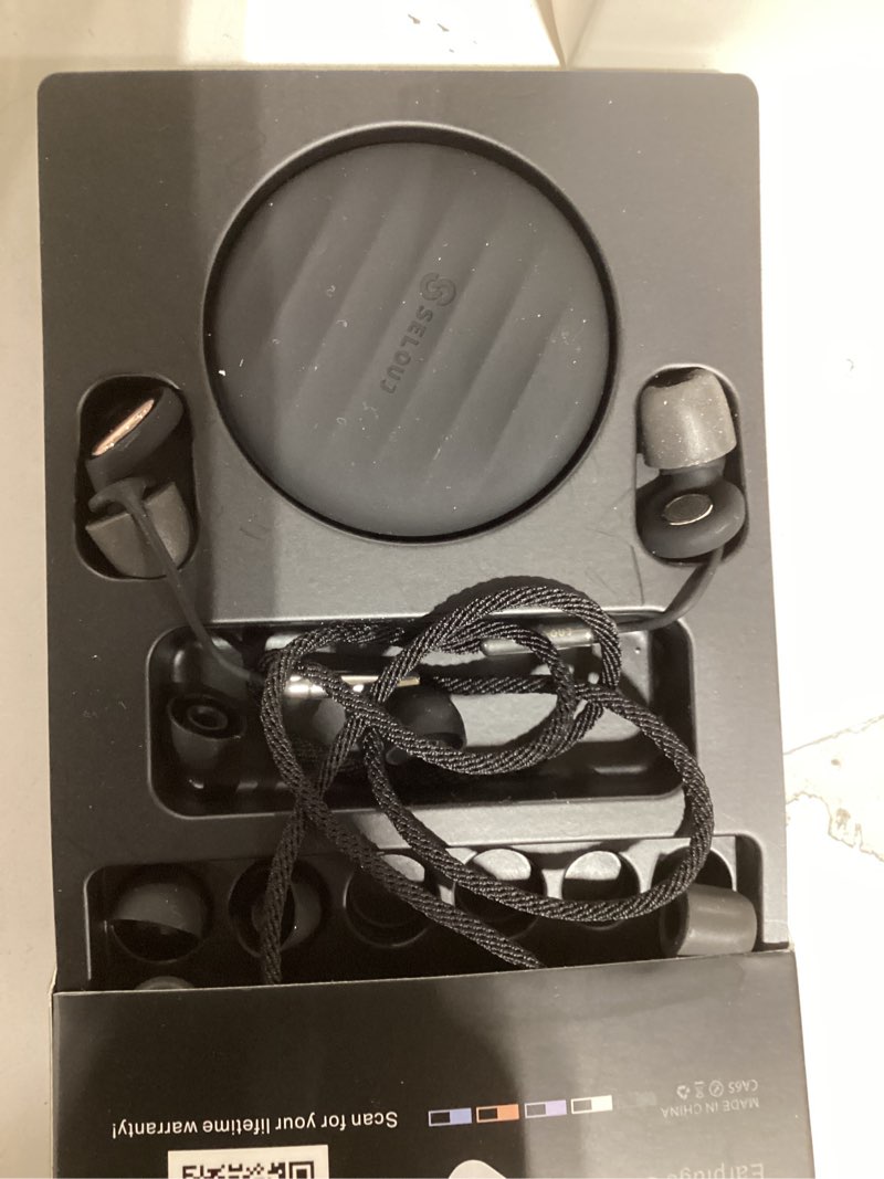 Condition photo showing Good Condition for Ear Plugs for Sleeping and Concerts with Cord, Anti-Loss Reusable Earplugs, Ultra-Comfy Earplugs, 45dB Noise Reducing, Hearing Protection for Travel & Focus, 7 Pair Silicone & Foam Eartips Black