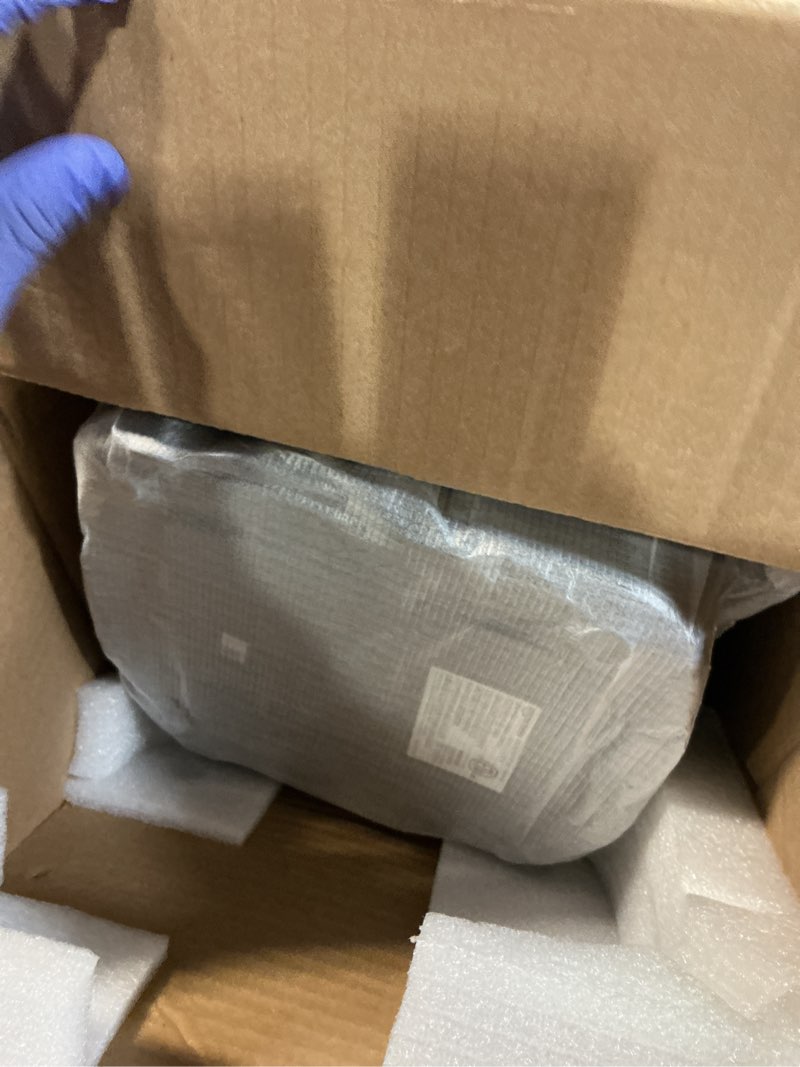 Condition photo showing Good Condition for Amazon Basics Programmable 12 Cup Drip Coffee Maker, Coffee Machine with Glass Coffee Pot (1.9 Qt), Auto Shut-off, Touch Screen, Auto Pause, Removable Filter Basket, Black & Silver 12-Cup Programmable - New Model