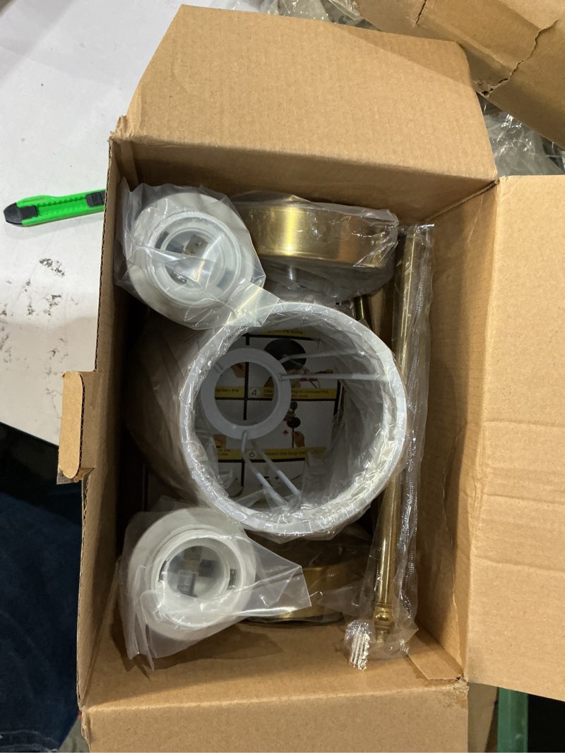 Condition photo showing New/Like New for wall sconces sets of 2, retro industrial wall lamps, bathroom vanity sconces wall lighting with white fabric shade, suitable for bedroom living room corridor kitchen