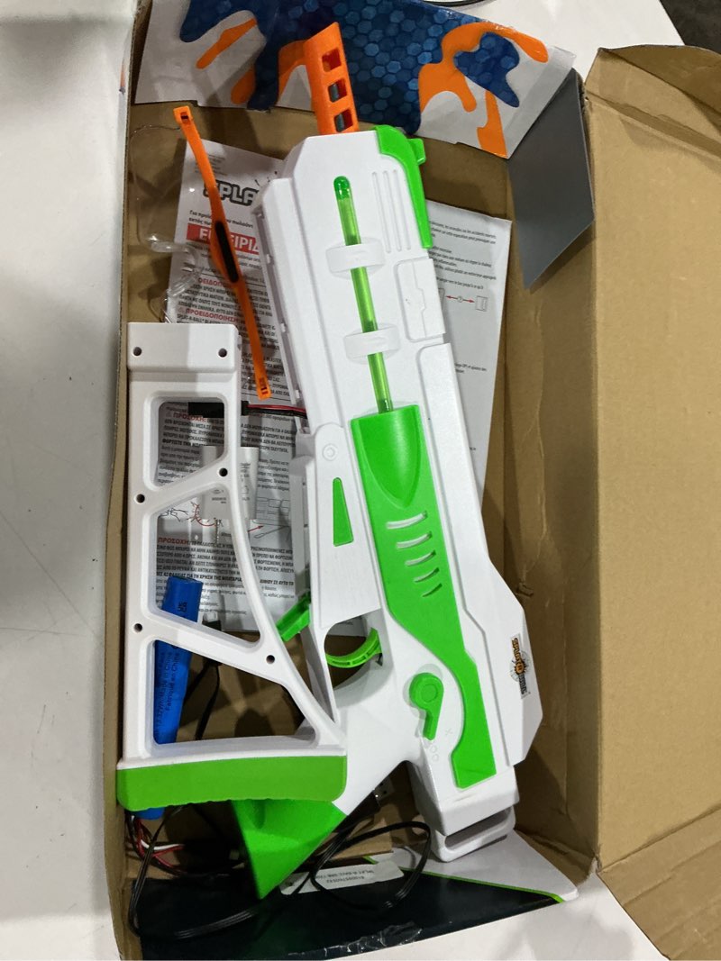 Condition photo showing As Is for splat-r-ball srb1200 pyro blaster kit