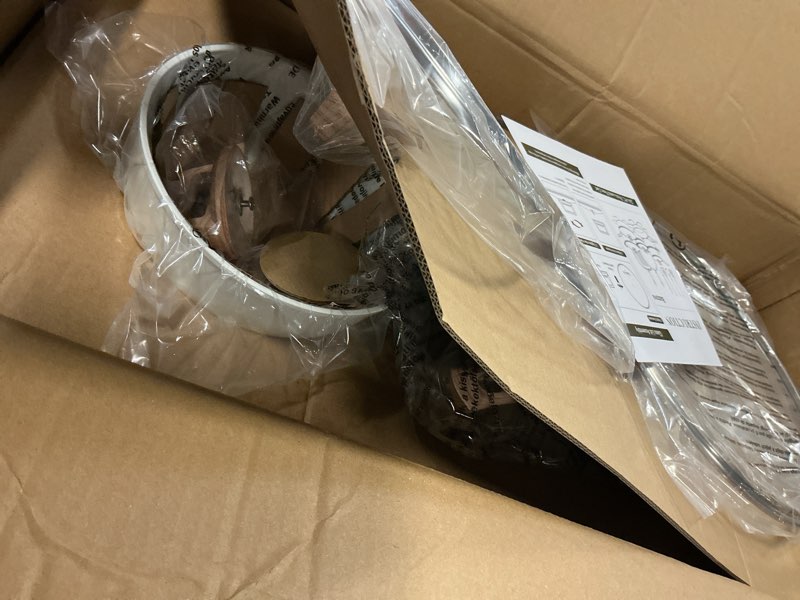 Condition photo showing Good Condition for 24 Pcs Pots and Pans Set Non Stick Ceramic Cookware Set,Healthy Non Toxic Kitchen Cookware Sets with Large Capacity,Induction Compatible,PFAS/PTFE/PFOA/PFOS Free,Cream White 24-PC Set Cream White