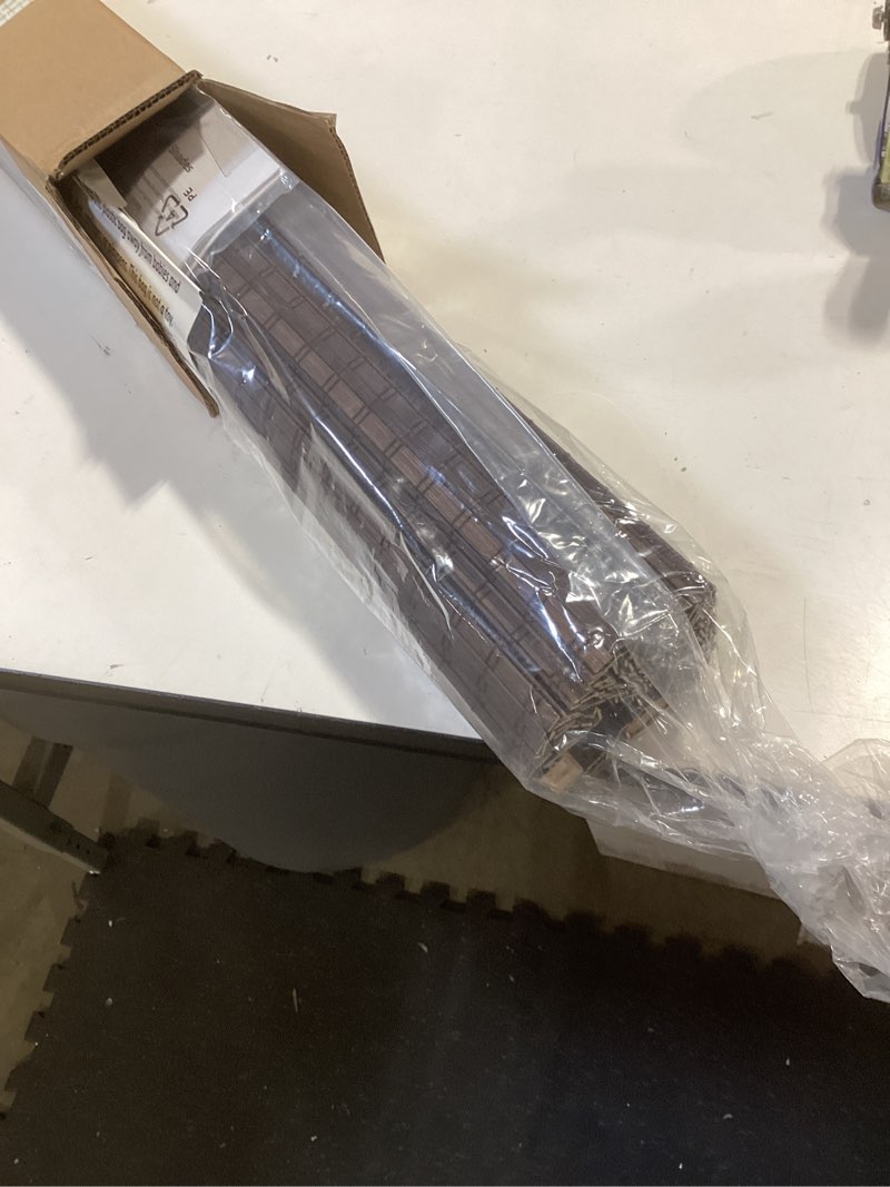 Condition photo showing Good Condition for cordless bamboo roman shades for windows, blinds size (22.5" w ×48" h) colour (bdp-espresso) bdp-espresso 22.5" w × 48" h