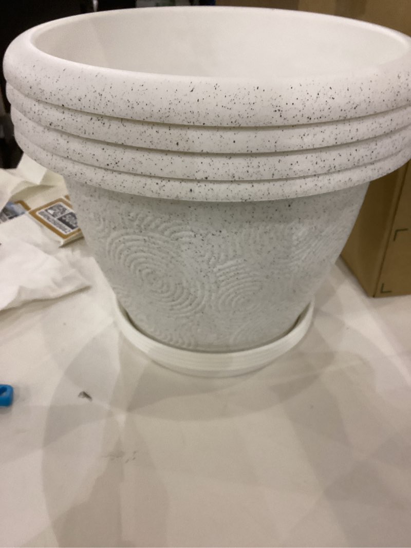 Worth Garden 4 -Pack Drainage Hole for Indoor Outdoor Patio Front Porch