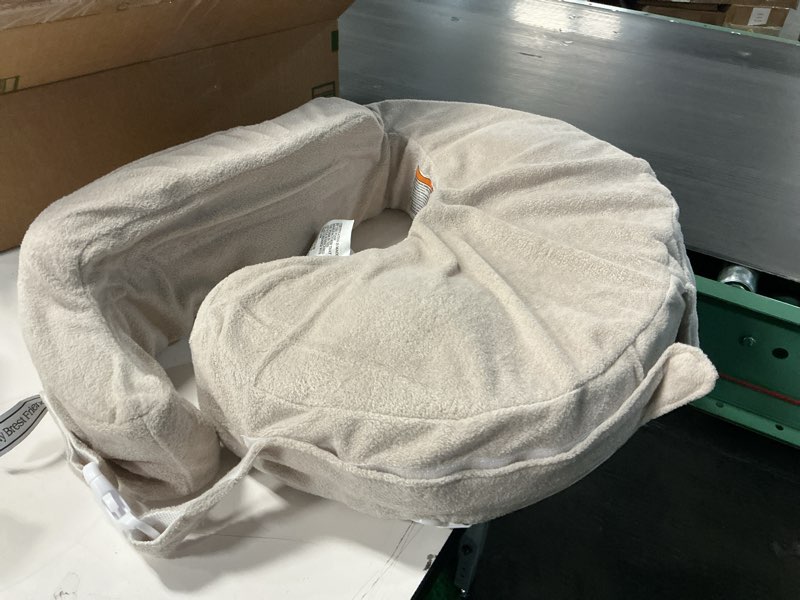 Condition photo showing Good Condition for My Brest Friend Super Deluxe Nursing Pillow – Extra Soft Breastfeeding Support Pillow with Plush Slipcover, Firm Flat Cushion, Wrap-Around Adjustable Fit & Back Panel – Soft Sand