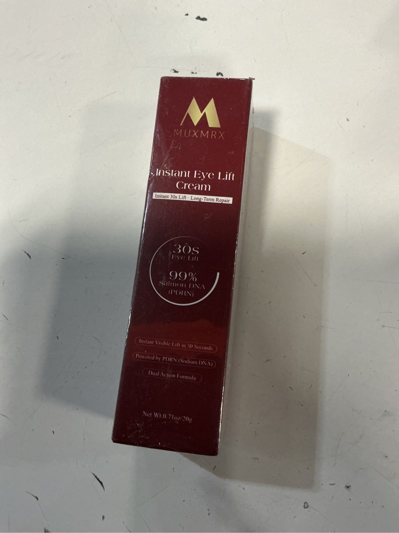 Condition photo showing New/Like New for 30S Instant Eye Lift Cream | Temporary Eye Tightener | Smooths Wrinkles, Puffy Eyes & Eye Bags | Dual-Action Firming | PDRN Formula for Long-Term Repair, Korean Skincare, 0.71 Fl Oz