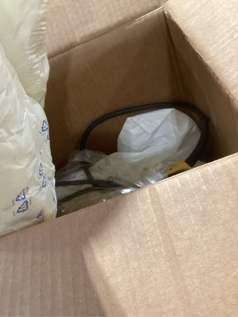 Condition photo showing As Is for dewalt reciprocating saw, 12 amp, 2,900 rpm, 4-position blade clamp, variable speed trigger, corded (dwe305) classic