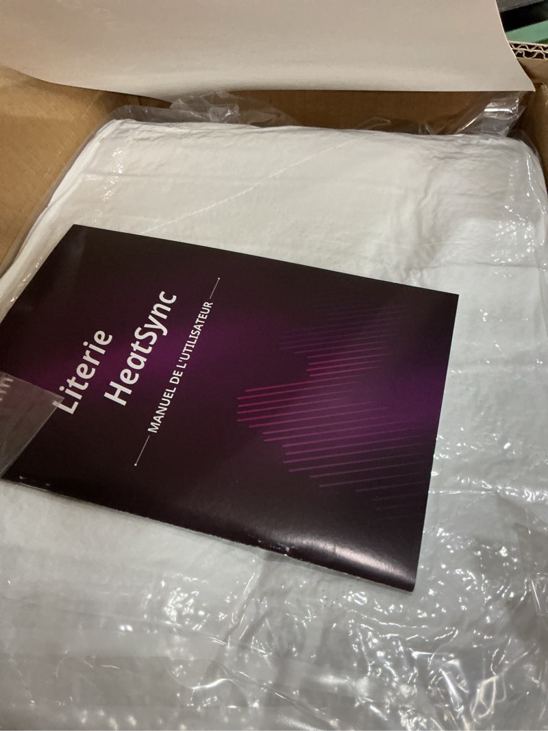 Condition photo showing New/Like New for Bwarm WiFi Heated Mattress Pad Queen Size, Bed Warmer with 9 Heat Settings, 1-12 Hours Auto Off Deep Pocket, Machine Washable, Diamond Quilted White Queen 60" x 80"