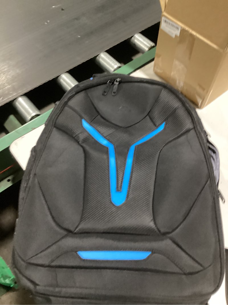 Condition photo showing New/Like New for matein 18 inch gaming backpack with thick padded laptop compartment, anti theft extra large laptop backpack with rain cover, waterproof travel bag with tech organizer for gaming accessories