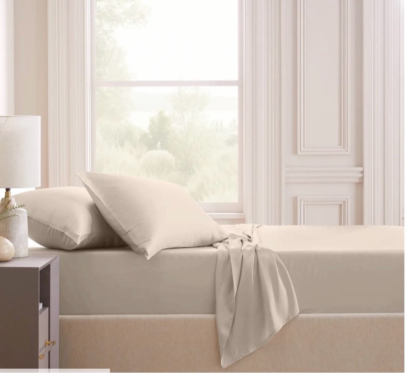 Bamboo Sheet Set, Sand, Queen