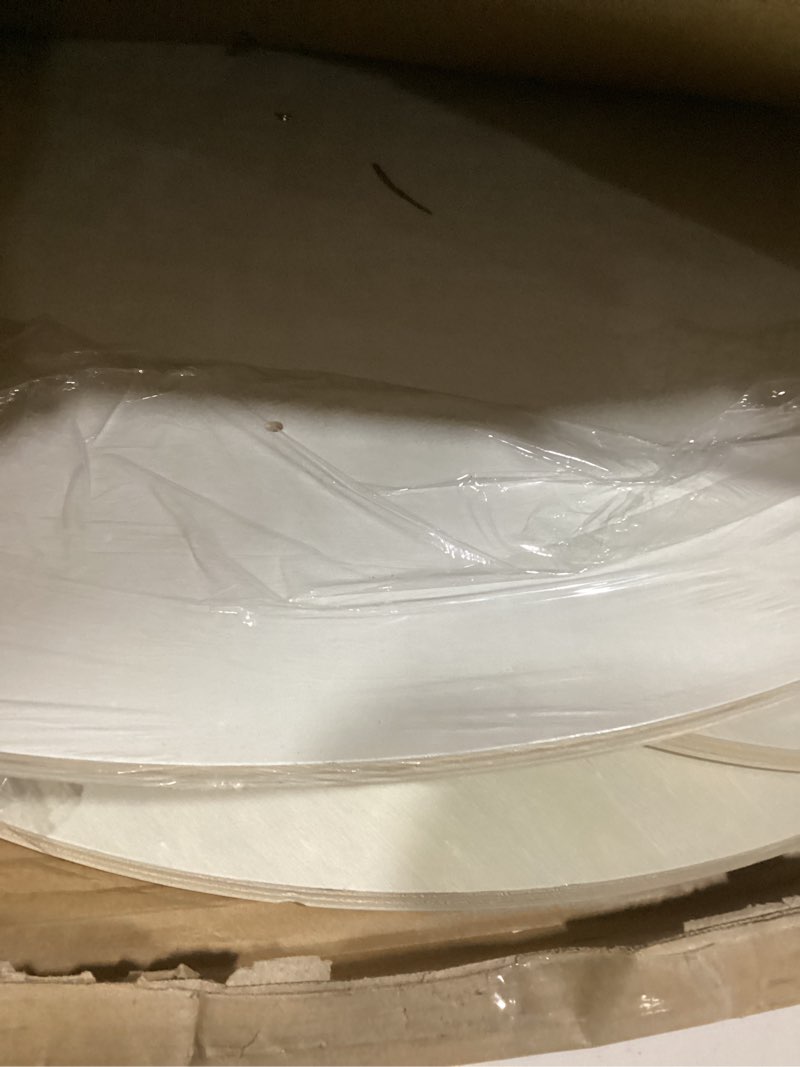 Condition photo showing Good Condition for Barydat Christmas Tree Village Christmas Bookshelf Display Supplies Ornament Display Tree Stand Wooden Holder for Holiday Display(5 Tier 59 Inches)