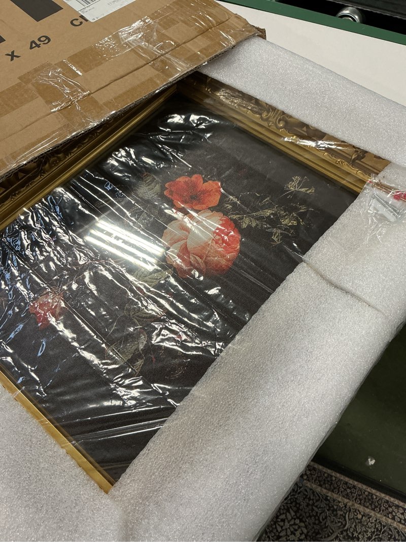 Condition photo showing Good Condition for Gold Vintage Frames 12X16,Antique Baroque Ornate Large Picture Frame for Wall Hanging,Retro Home Decor,Photo Display,Art Antique Gold 12x16