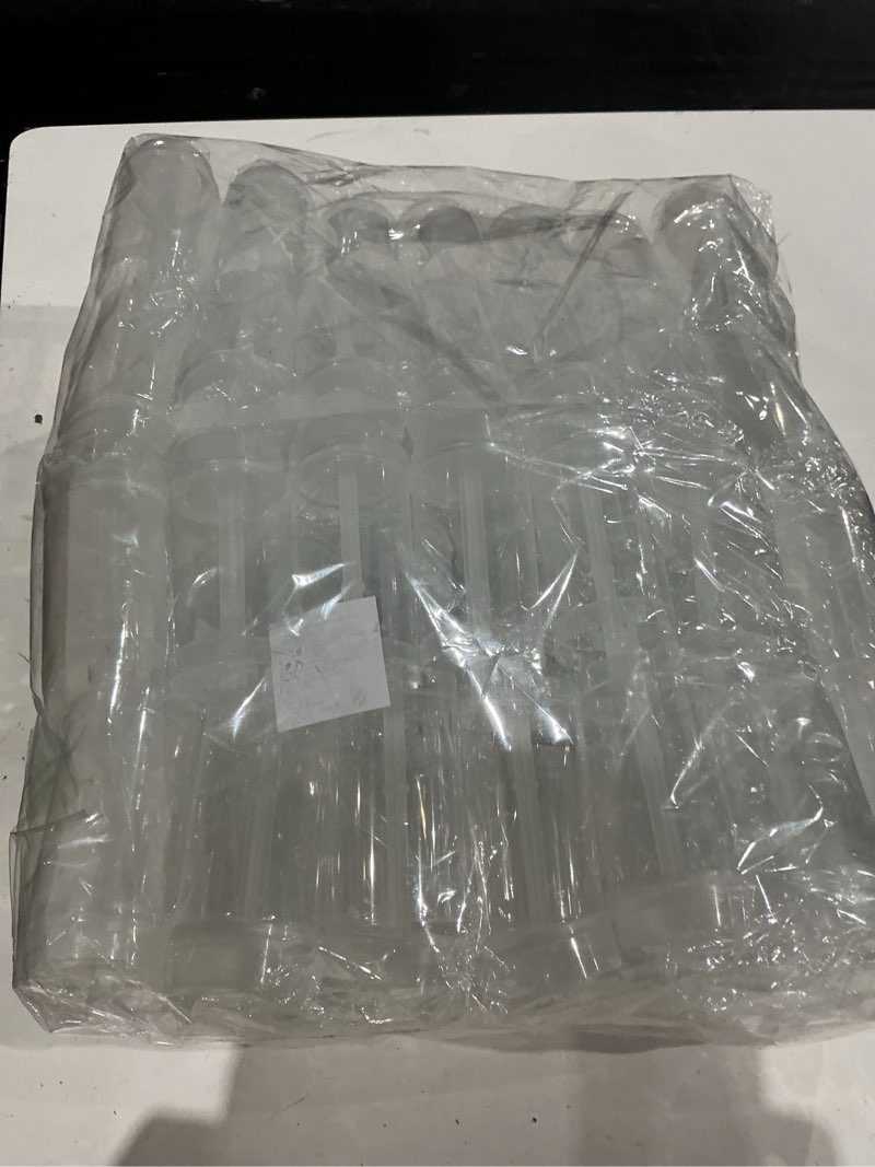 Condition photo showing Good Condition for martellato cake push pops containers with lid, clear plastic, pack of 100