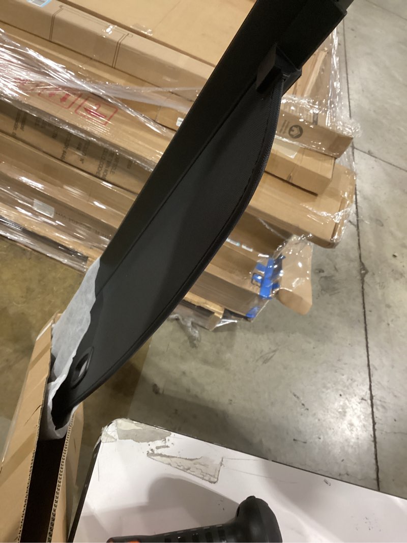 Condition photo showing Good Condition for marretoo for audi q7 cargo cover 2016 2017 2018 2019 2020 2021 2022 2023 for audi q7 accessories black retractable trunk cover security shield shade(not fit electric tailgate version)