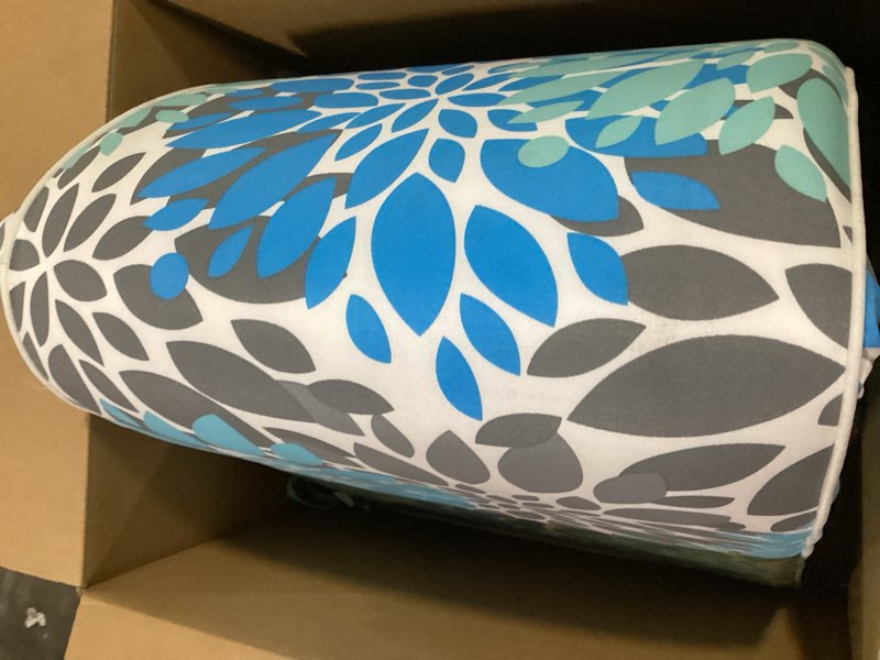 Condition photo showing Good Condition for jmgbird outdoor patio cushion, 42x18 inch patio bench cushions waterproof furniture patio cushions with adjustable straps for indoor/outdoor swing porch couch light blue and grey 42×18 inch