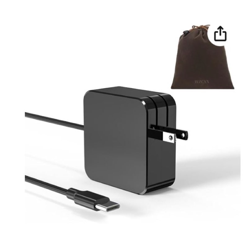new 65w usb type c fast laptop charger compatible with asus chromebook expertbook zenbook acer chrom