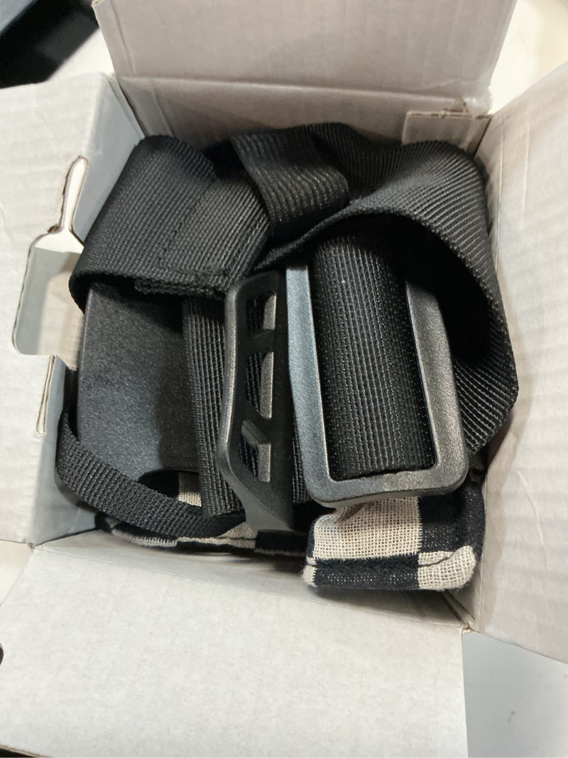 Condition photo showing Good Condition for baby sling carrier, premium cotton blend baby carrier for toddlers, adjustable & breathable toddler carrier with ventilated straps, lightweight & travel-friendly design (ebony check)