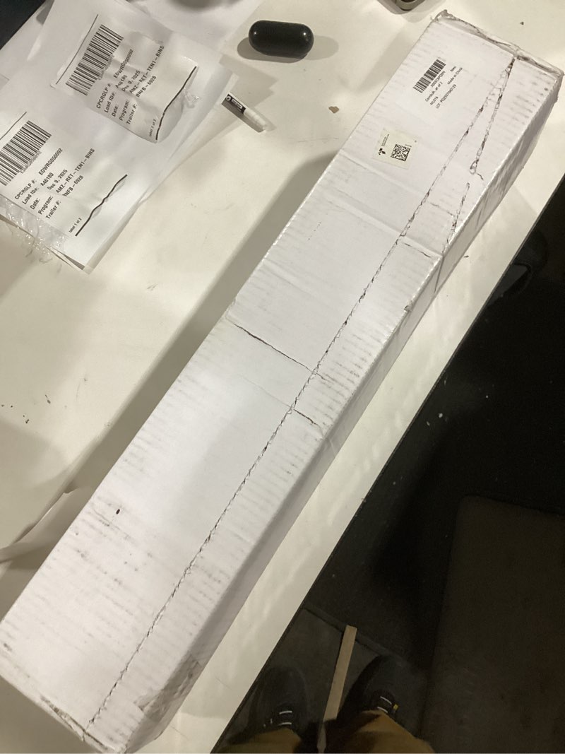 Condition photo showing As Is for Combuh LED Vanity Lights Bar 24 Inch Bathroom Light Fixtures 14W IP44 Over Mirror Lighting Indoor Wall Sconces Modern Cool White 6000K for Washroom Set of 2 6000K 24inch-2 pack