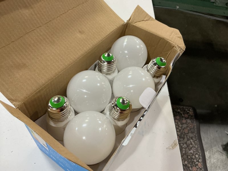 Condition photo showing New/Like New for melpo alexa light bulb 130w equivalent, smart light bulbs warm white to daylight tunable, a19 e26 bluetooth led bulbs controlled by brmesh app and alexa only, timing, flicker-free?8 pack (8)