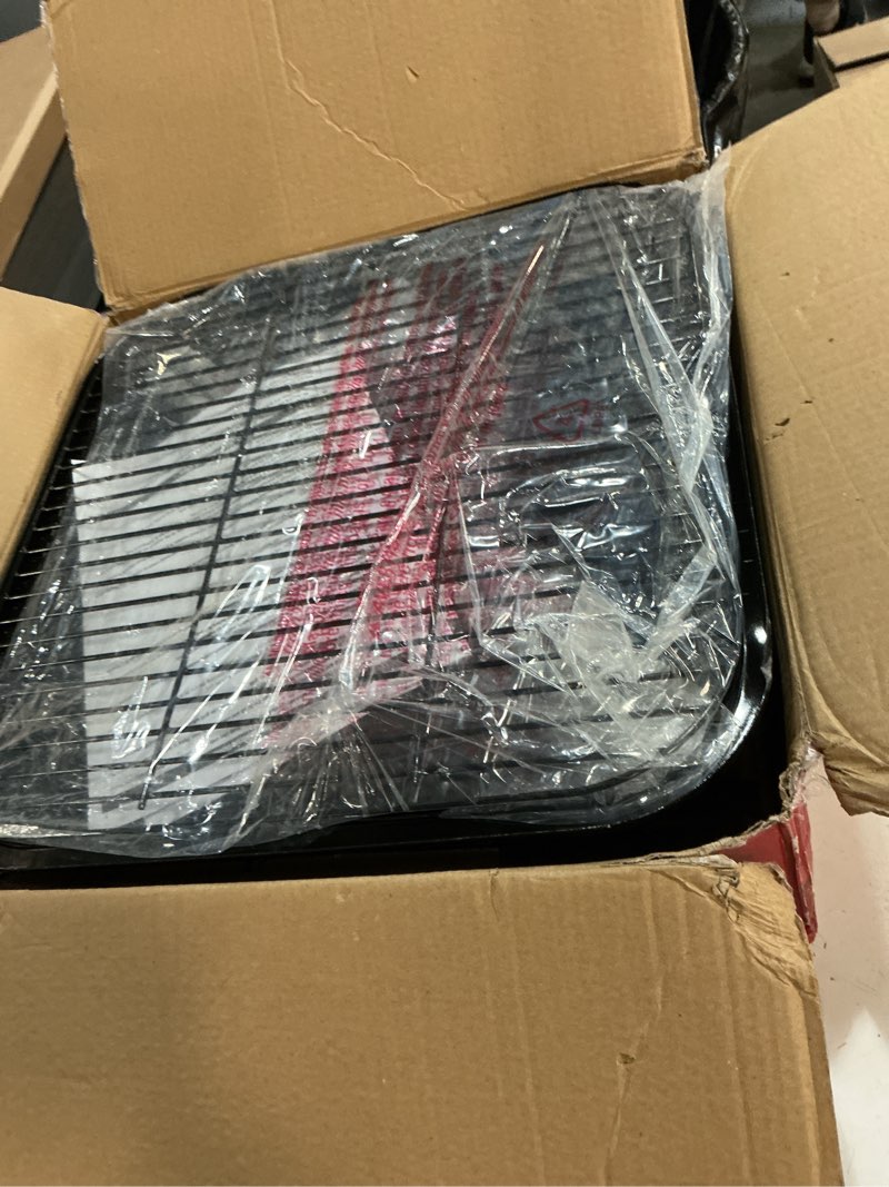 Condition photo showing As Is for expert grill 17.5  charcoal grill